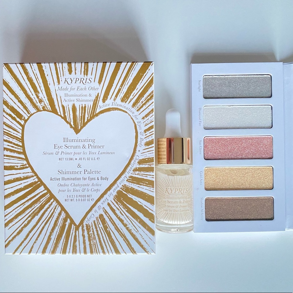 Illuminating Eye Serum & Shimmer palette